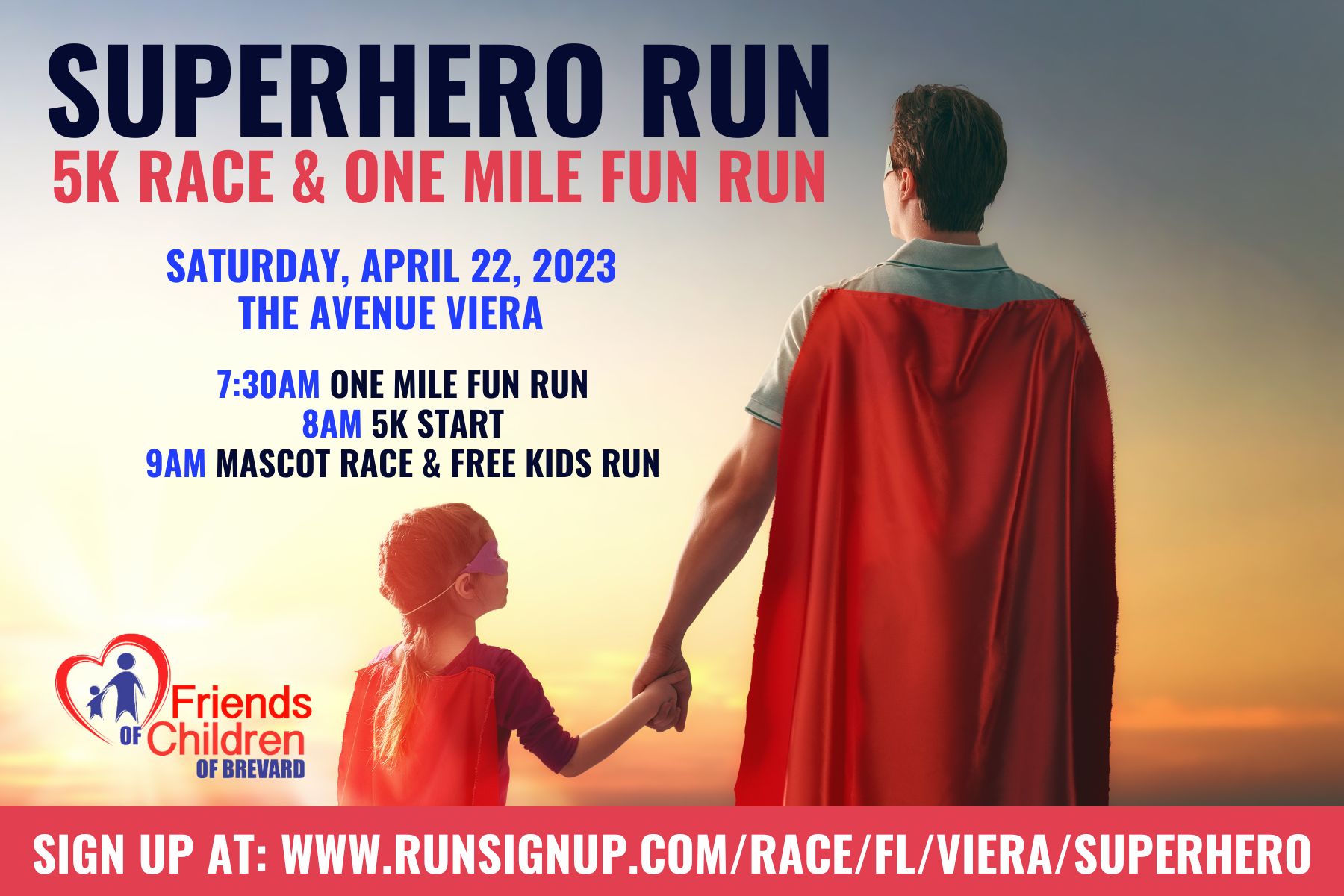 Super Hero 5k Viera Registration